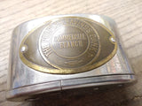 Vtg The Peoples Savings Bank Commercial Branch Advertising Metal Coin Bank USA!!