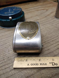 Vtg The Peoples Savings Bank Commercial Branch Advertising Metal Coin Bank USA!!