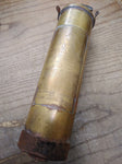 Vtg Brass Fyr Fyter Co Super Model Fire Extinguisher Continuous Stream EMPTY!
