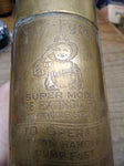 Vtg Brass Fyr Fyter Co Super Model Fire Extinguisher Continuous Stream EMPTY!