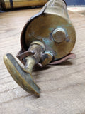 Vtg Brass Fyr Fyter Co Super Model Fire Extinguisher Continuous Stream EMPTY!