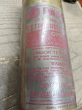 Vtg Antique Brass Fire Gun No 0 American La France Fire Extinguisher MOUNT EMPTY