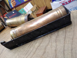 Vtg Antique Brass Fire Gun No 0 American La France Fire Extinguisher MOUNT EMPTY