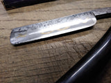 Vtg Geneva Cutlery New York Magnetic Steel Straight Razor Nice Scales USA!