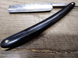Vtg Geneva Cutlery New York Magnetic Steel Straight Razor Nice Scales USA!