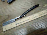 Vtg Geneva Cutlery New York Magnetic Steel Straight Razor Nice Scales USA!