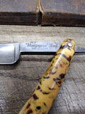 Vtg Wester Bros Anchor Brand Manganese Steel Nice Scales Straight Razor Germany!
