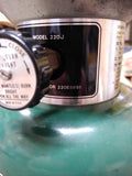Vtg 1978 Green Coleman Double Mantle Gas Camping Lantern Model 220J Good Shape!