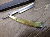 Vtg Temperite 25 Trade Mark By CASE Celluloid Scales Straight Razor w/Box USA!
