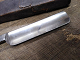Vtg Temperite 25 Trade Mark By CASE Celluloid Scales Straight Razor w/Box USA!