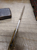 Vtg Temperite 25 Trade Mark By CASE Celluloid Scales Straight Razor w/Box USA!