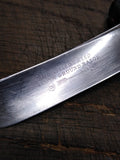Vtg Wade & Butcher Celebrated Hollow Ground 7/8” Straight Razor w/WB Coffin Case
