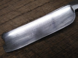 Vtg Wade & Butcher Celebrated Hollow Ground 7/8” Straight Razor w/WB Coffin Case