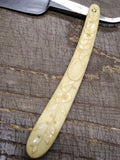 Vtg Wade & Butcher Celebrated Hollow Ground 7/8” Straight Razor w/WB Coffin Case