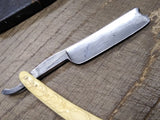Vtg Wade & Butcher Celebrated Hollow Ground 7/8” Straight Razor w/WB Coffin Case