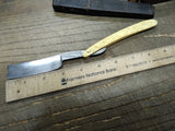 Vtg Wade & Butcher Celebrated Hollow Ground 7/8” Straight Razor w/WB Coffin Case