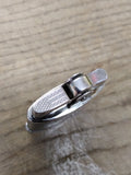 Vtg MCM Empire Automatic Super Silver Cigarette Lighter Made In Japan!