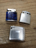 Vtg 3 Piece MCM Cigarette Lighter Lot Ronson Adonis & Standard Willow Standard