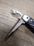 Vtg Colonial Forrest Master Folding Pocket Knife 4 Blade Multi Tool USA Prov