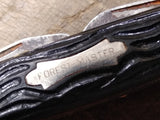 Vtg Colonial Forrest Master Folding Pocket Knife 4 Blade Multi Tool USA Prov