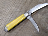 Vtg Colonial Prov RI USA Folding Pocket Knife 2 Blade 3.5" Closed Nice Shape!