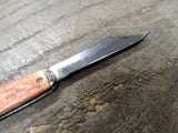 Vtg Prov Cutlery Co R.I. USA Folding Pocket Key Chain Knife 1 Blade 3" Closed