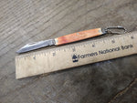 Vtg Prov Cutlery Co R.I. USA Folding Pocket Key Chain Knife 1 Blade 3" Closed