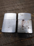 Vtg 2 Pc MCM Advertising Cigarette Lighter Parts Repair Lot My-Lite Calkor Korea