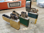 Vtg 3 Pc Cigarette Lighter Parts Repair Restore Lot Storm King Wind Proof