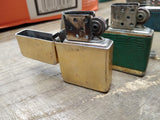 Vtg 3 Pc Cigarette Lighter Parts Repair Restore Lot Storm King Wind Proof