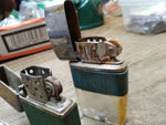 Vtg 3 Pc Cigarette Lighter Parts Repair Restore Lot Storm King Wind Proof