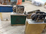 Vtg 3 Pc Cigarette Lighter Parts Repair Restore Lot Storm King Wind Proof