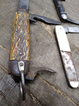 Vtg 3 Piece Pocket Knife Parts Repair Restoration Lot Imperial Hammer Brand