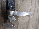 Vtg 3 Piece Pocket Knife Parts Repair Restoration Lot USA Cattaraugus Camillus