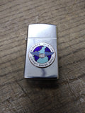 Vtg 1962 ZIPPO Slim Kindrid Aviation Aircraft Engine Supply Cigarette Lighter