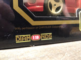 Vtg NOS Burago Diamonds Diecast 1992 Dodge Viper RT/10 1/18 Scale Red Sports Car