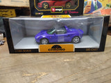 Vtg NOS Chrono Diecast 1997 Lotus Elise 1/18 Scale H1021 Azure Blue Sports Car!