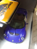 Vtg NOS Chrono Diecast 1997 Lotus Elise 1/18 Scale H1021 Azure Blue Sports Car!
