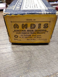 Vtg Andis Electric Hair Clippers Model JD Barber Shop Working w/Box Made In USA!