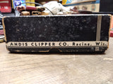 Vtg Andis Electric Hair Clippers Model JD Barber Shop Working w/Box Made In USA!