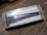 Vtg Schick Co Safety Band Insert Razor w/ Original Case Made In USA Good Shape!