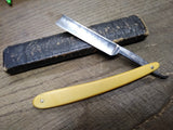 Vtg Antique Challenge Cutlery Straight Razor 9/16" New York w/Box!