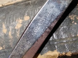 Vtg Antique Challenge Cutlery Straight Razor 9/16" New York w/Box!
