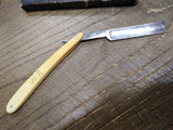 Vtg Antique Challenge Cutlery Straight Razor 9/16" New York w/Box!