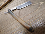 Vtg Antique W Greaves & Sons Straight Razor Sheffield Works England 7/8" w/Box!