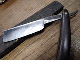 Vtg George Wostenholm Celebrated I XL Straight Razor 7/8" Sheffield Coffin Box!