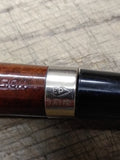 Vtg Television Churchwarden Smoking Tobacco Pipe EP AR Silver Band Stinger 11"