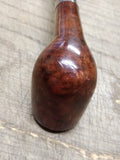 Vtg Television Churchwarden Smoking Tobacco Pipe EP AR Silver Band Stinger 11"