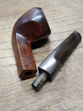 Vtg Ludlow Saylor Wire Co Bulldog Smoking Tobacco Pipe St Louis Mo Very Rare!