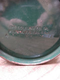 Vtg Coleman 2 Mantle Gas Camping Fishing Lantern 4/76 Pyrex Globe Model 220J